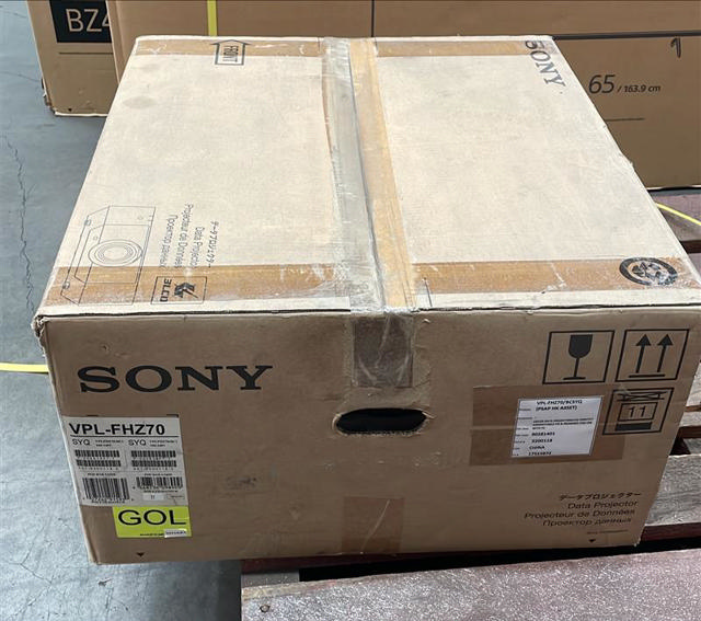 Sony VPLFHZ70B 3LCD Laser Projector, Black, Ex-Demo Stock, 5 Year Warranty