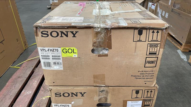 Sony VPLFHZ70W 3LCD Laser Projector, White, Ex-Demo Stock, 5 Year Warranty