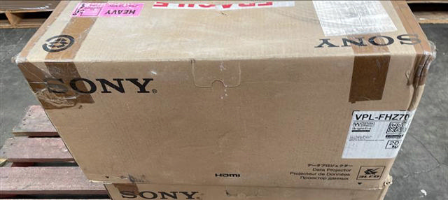 Sony VPLFHZ70W 3LCD Laser Projector, White, Ex-Demo Stock, 5 Year Warranty
