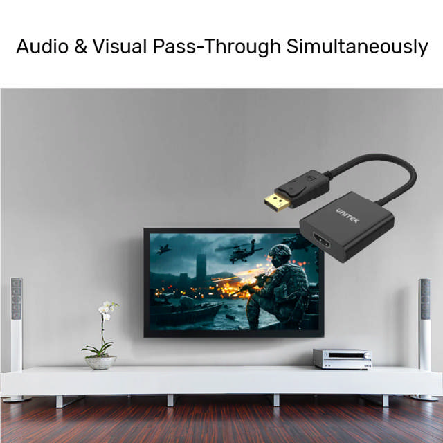 Unitek DisplayPort to HDMI Full HD
