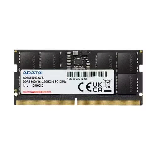 ADATA AD5S560016G-S, 16GB DDR5 5600MHz SODIMM CL46/1.1V