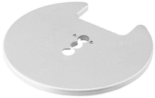 Atdec AWMS-2-5940 Dual Extended-Reach Arms on Post Grommet Clamp White