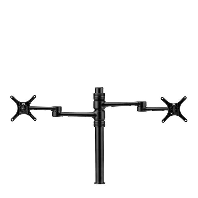 Atdec AFS-AT-DC-B Dual Swing Arms on Post Black