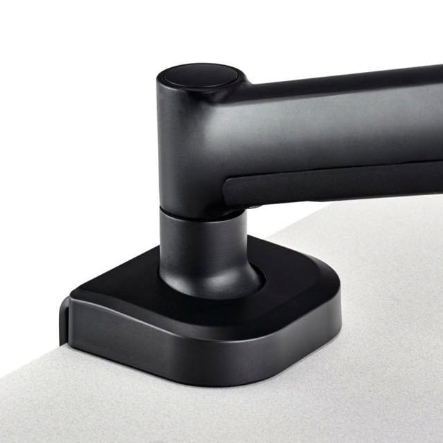 Atdec AWMS-2-5940 Dual Extended-Reach Arms on Post C-Clamp Black