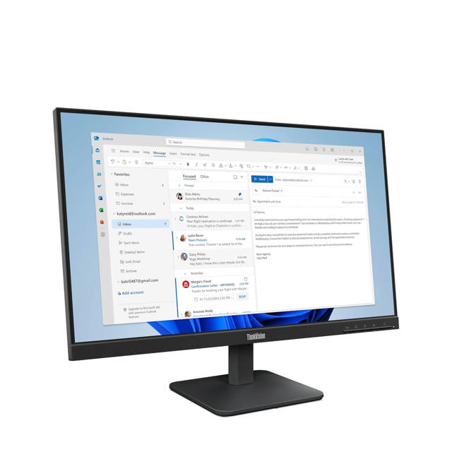 Lenovo ThinkVision S24-4e -64B5KAR1AU- 23.8