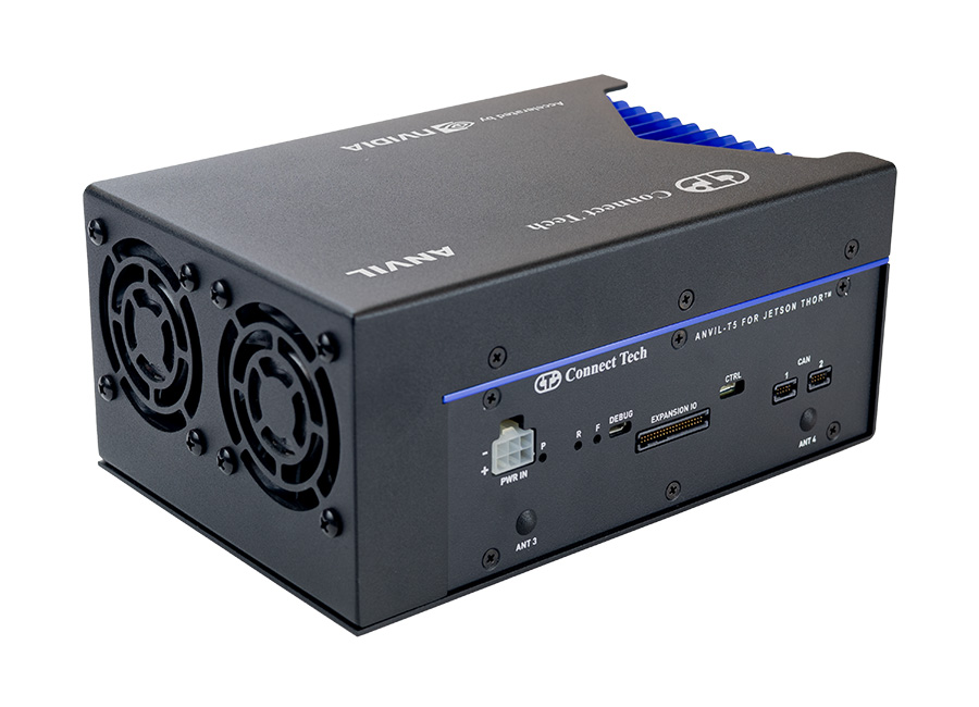 Connect Tech Anvil System with NVIDIA Jetson AGX Orin 32GB Module, Passive Cooling, 1TB NVMe