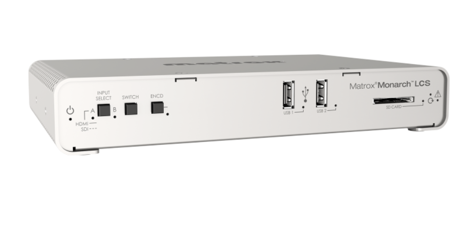 Matrox Monarch LCS Encoder with BonusRackmount Kit. Ex-Demo Stock. 2 YR WTY