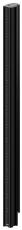 Atdec 750mm Tall Post Black