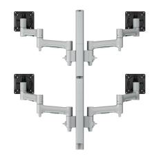Atdec AWMS-4-4675 Grommet Clamp Silver