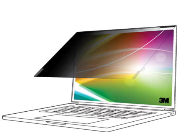 3M BPNAP007 Bright Screen Privacy Filter