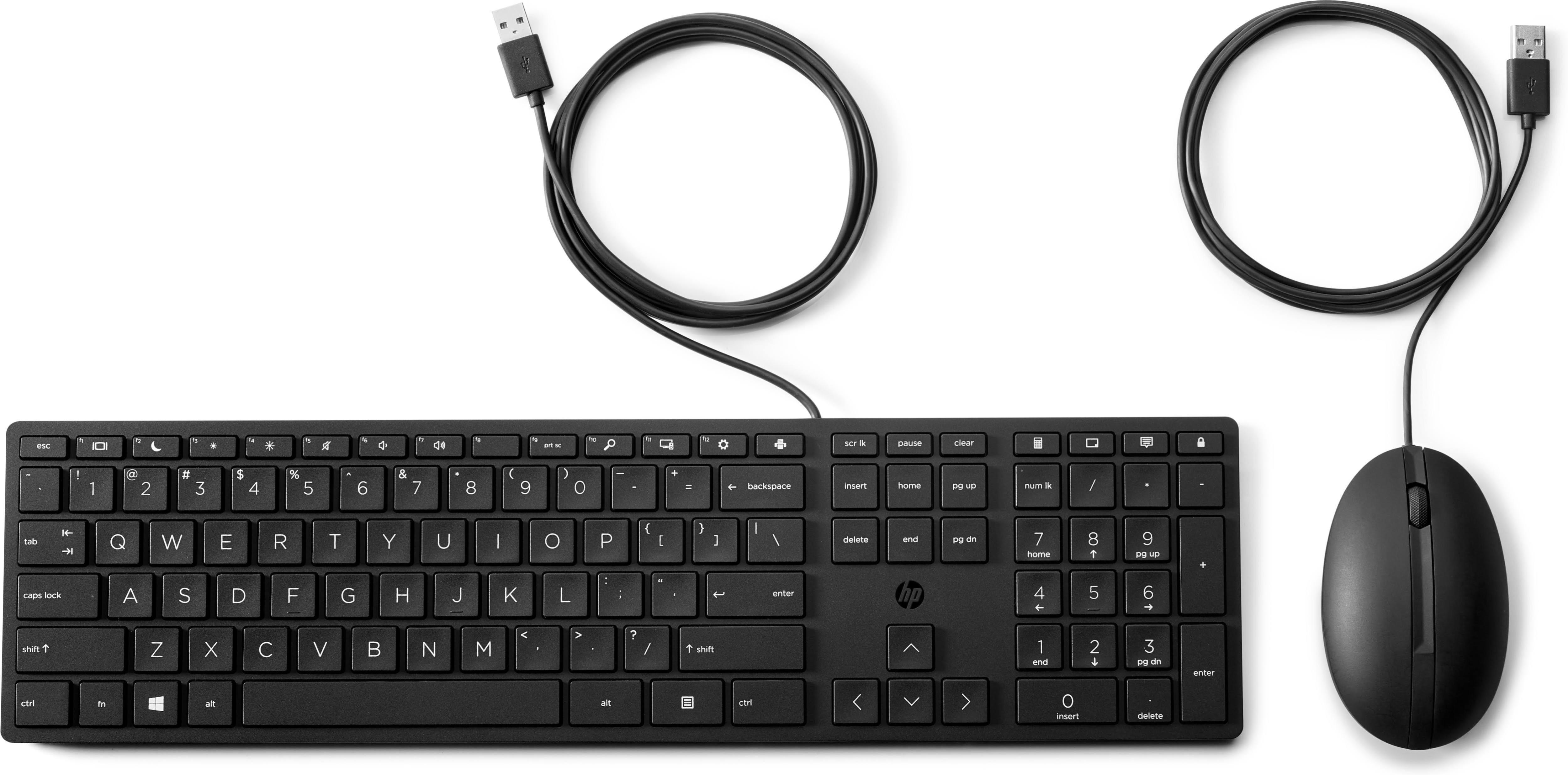 HP Wired Desktop 320MK Mouse and Keyboard -9SR36UT-