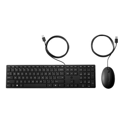 HP Wired Desktop 320MK Mouse and