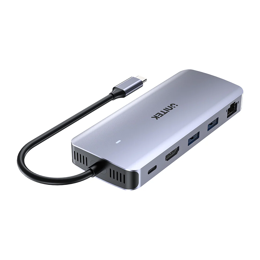 Unitek 6-in-1 USB-C Hub w/ M.2SSD Enc